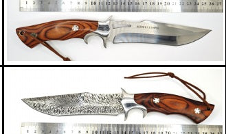 Faca Cutelaria Bartô modelo GD-A6, imagem extraída do catálogo do fornecedor